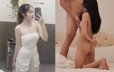 Em Gái Xinh Sắn Đi Khách Bị Quay Lại Video